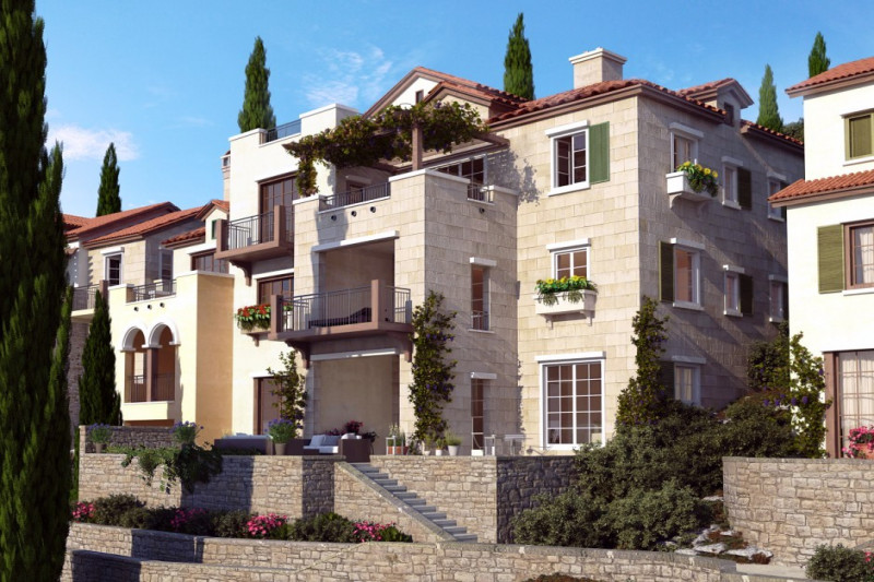 Apartment in Montenegro, in Luštica